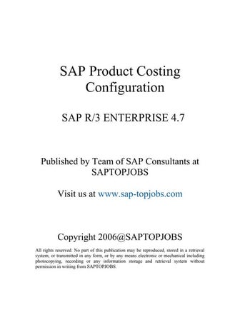 Product costing343411327309984