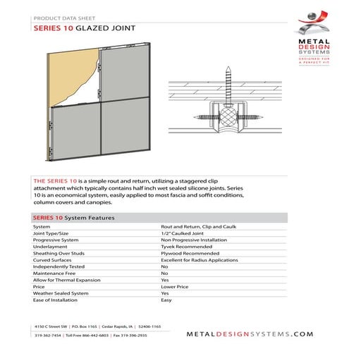 MDSI Series 10 Product Data Sheet