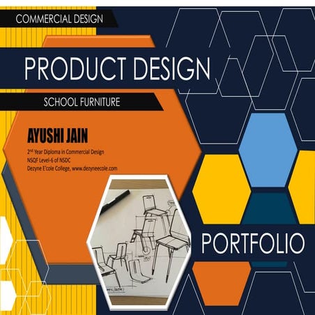 Ayushi Jain, 2nd Year Interior Design ( Product Design Project)