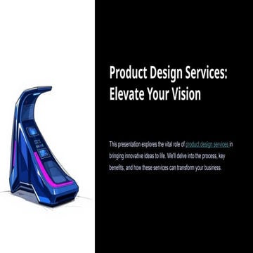 Product Design Services: Elevate Your Vision