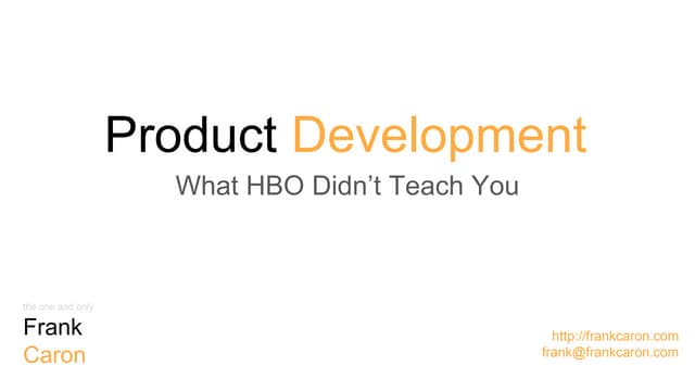 Product Development In 2016: F@$! It, Ship It