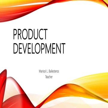 Product Development