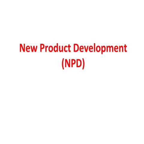 New Product Development