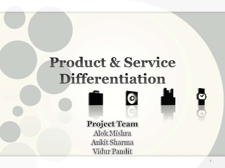 product differentiation