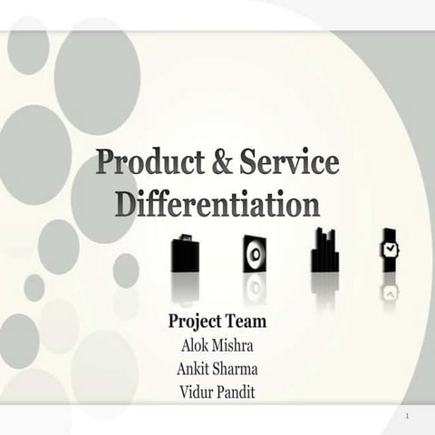 Product Differentiation