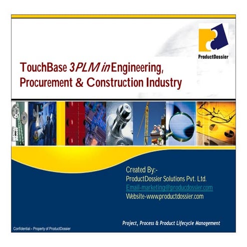 Product dossier touchbase-epc