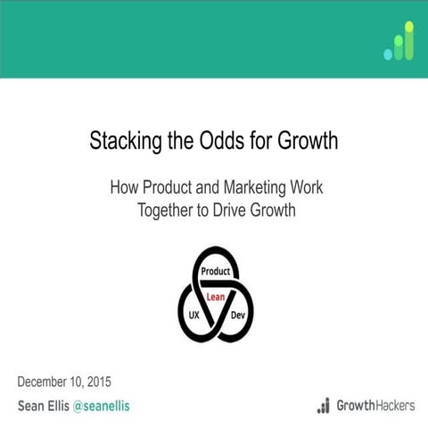 Product Driven Growth from Lean Product Meetup