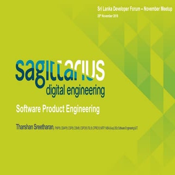 Software Product Engineering