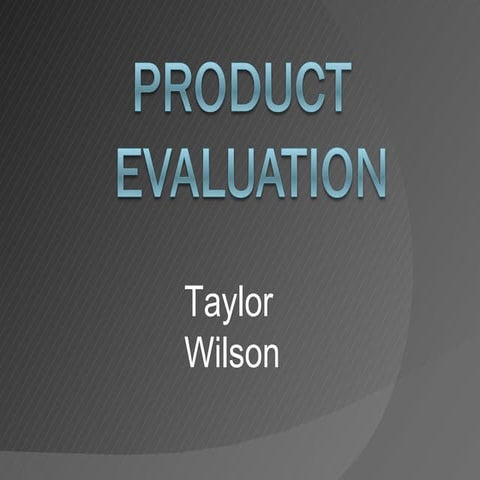 Evaluation q4 | PPTX