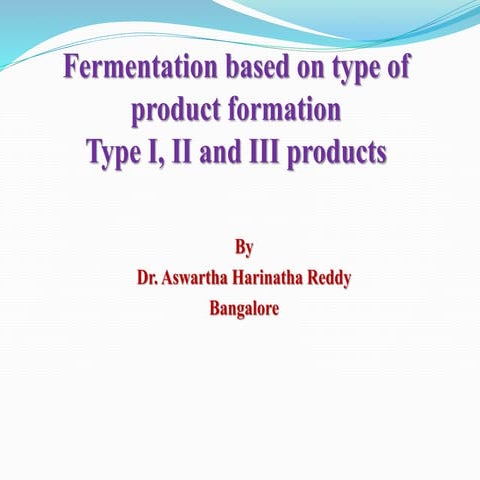 Product formation  type 1, 2 and 3
