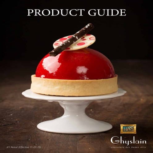 Ghyslain Chocolatier Retail Product Guide | PDF