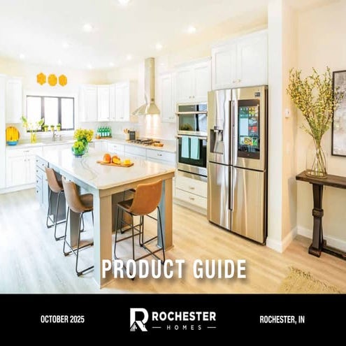 Rochester Homes Product Guide november 2025