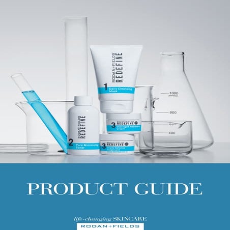 RODAN + FIELDS UPDATED USA Product guide 6.2018
