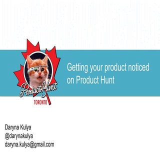 Getting Your Product Noticed on Pro...