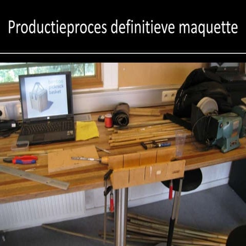 Productieproces definitieve maquette