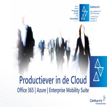 Productiever in de Microsoft Cloud