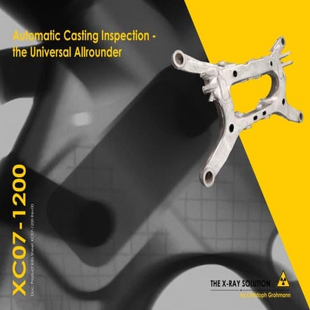 Automatic Casting Inspection | Info sheet XC07-1200 | PPT