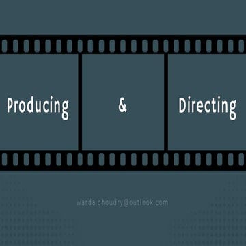 Producing and Directing by Warda Maryam.