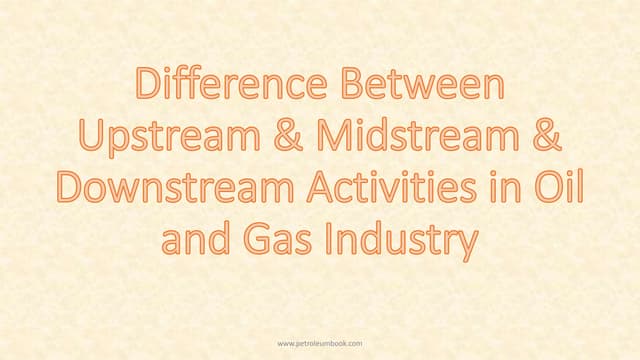 OVERVIEW OF THE OIL & GAS EXPLORATION AND [Autosaved] | PPT