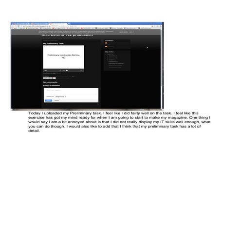 Production 1 preliminary task