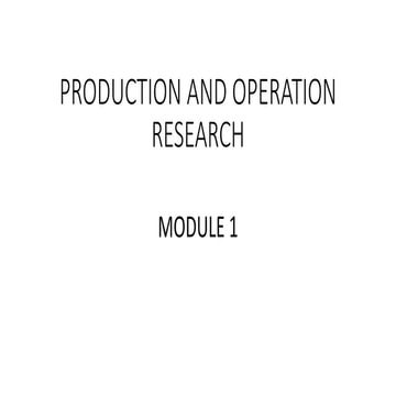 PRODUCTION AND OPERATION RESEARCH (2).pptx
