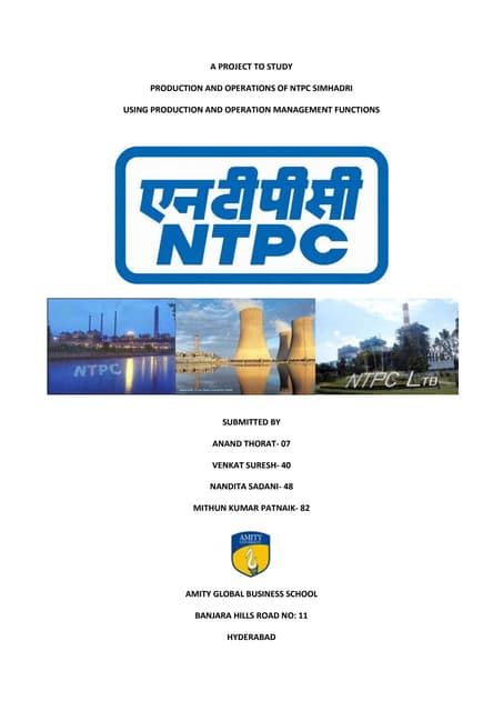 Ntpc simhadri