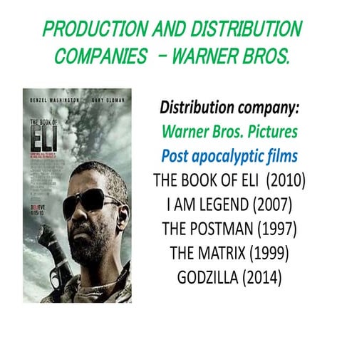 Production companies 