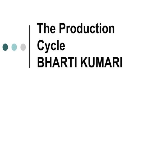 Production cycle