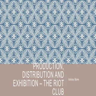 Production, distribution and exhibi...