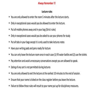 Production Engineering lecture for BTEC engineering students