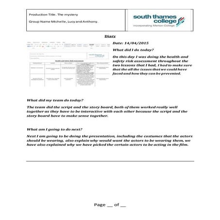 The mystery script | DOCX