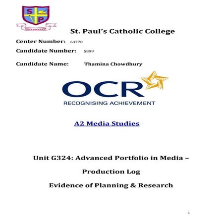 Production log   thamina chowdhury