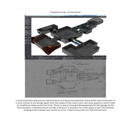 Production log construction