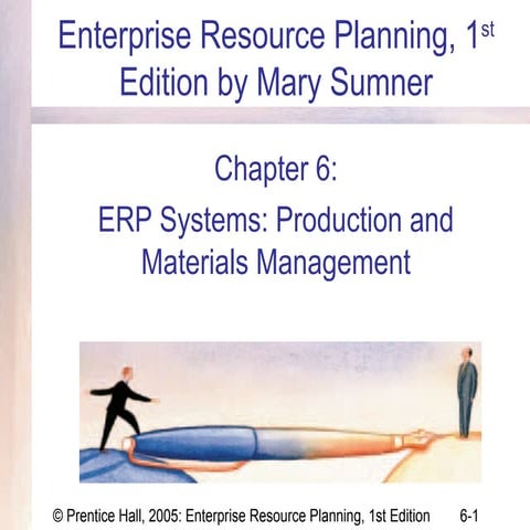 Production module in erp