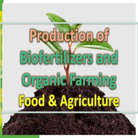 Production of Biofertilizers and Organic Farming - Food and Agriculture