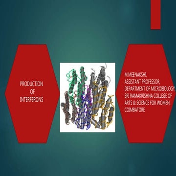 Production of interferons