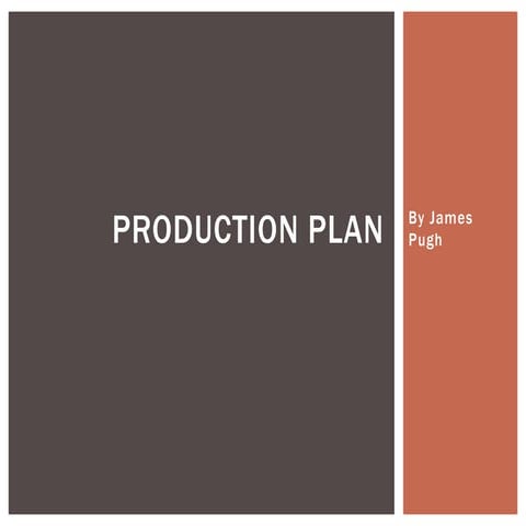 Production plan