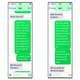 Production plan messages