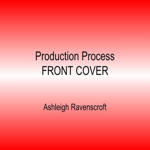 Production process