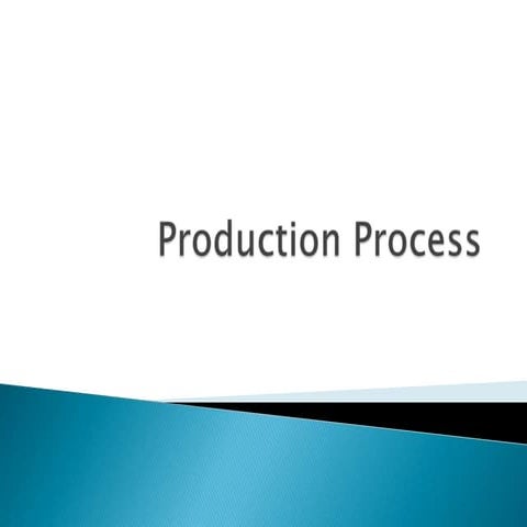 Production Process