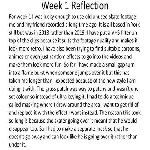 Production reflection