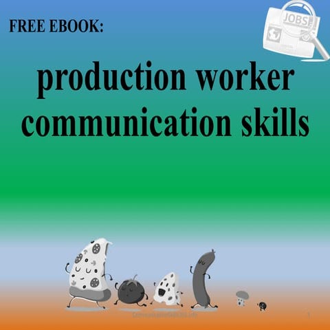 Production worker communication skills pdf
