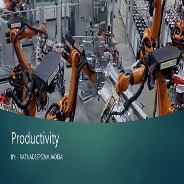 Productivity