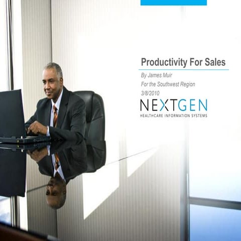 Productivity for sales 