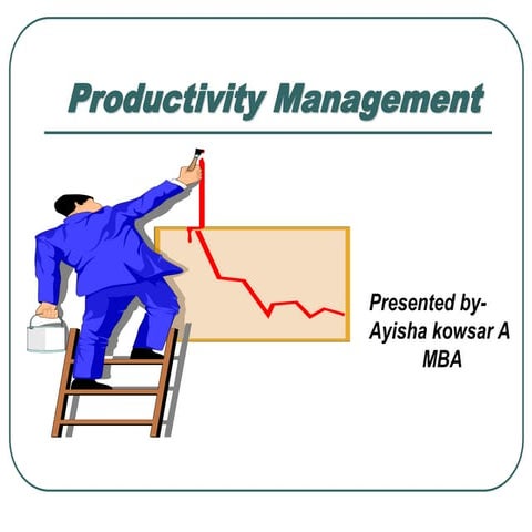 overview--productivity management.ppt