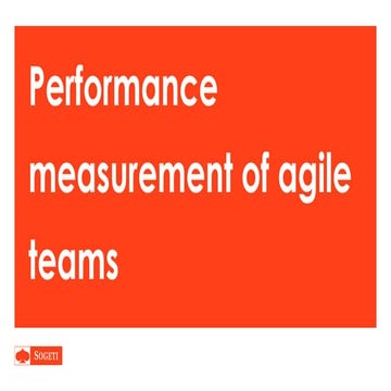 Productivity measurement of agile teams (IWSM 2015)