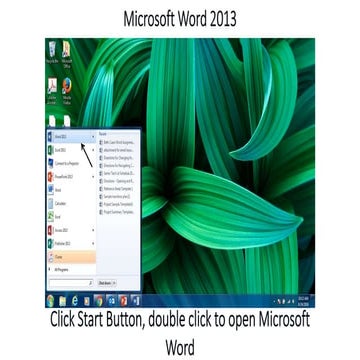 Productivity program word assignment 2