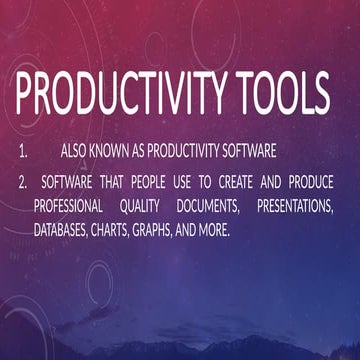 empowerment technology Productivity Tools.pptx