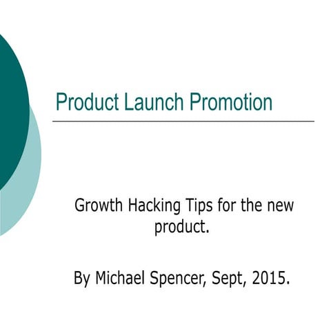 new product development & launch | PDF