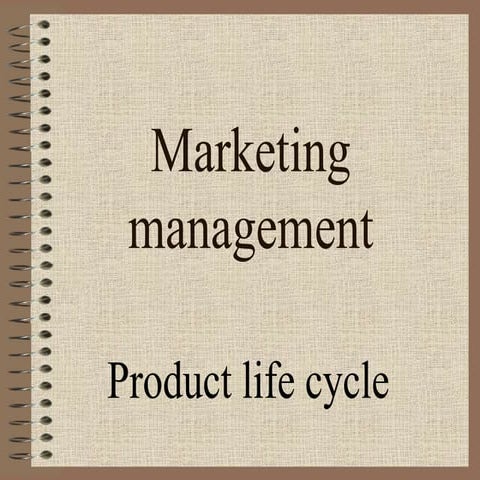Product life cycle